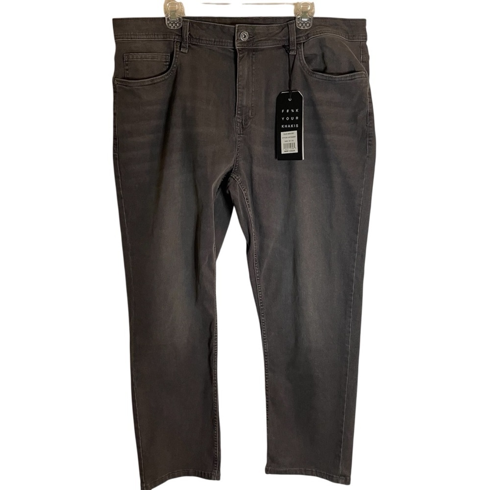 The Perfect Jean NYC - Men's Charcoal Gray Jeans Athletic Fit Size 38x30 new